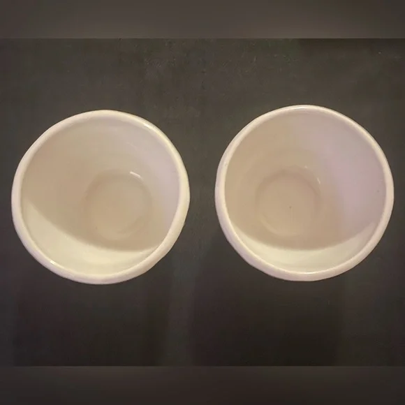 Got Chocolate? 2 Ceramic Bowl Brown White Chocolate Candies Snacks Ice Cream NWT - Picture 6 of 9